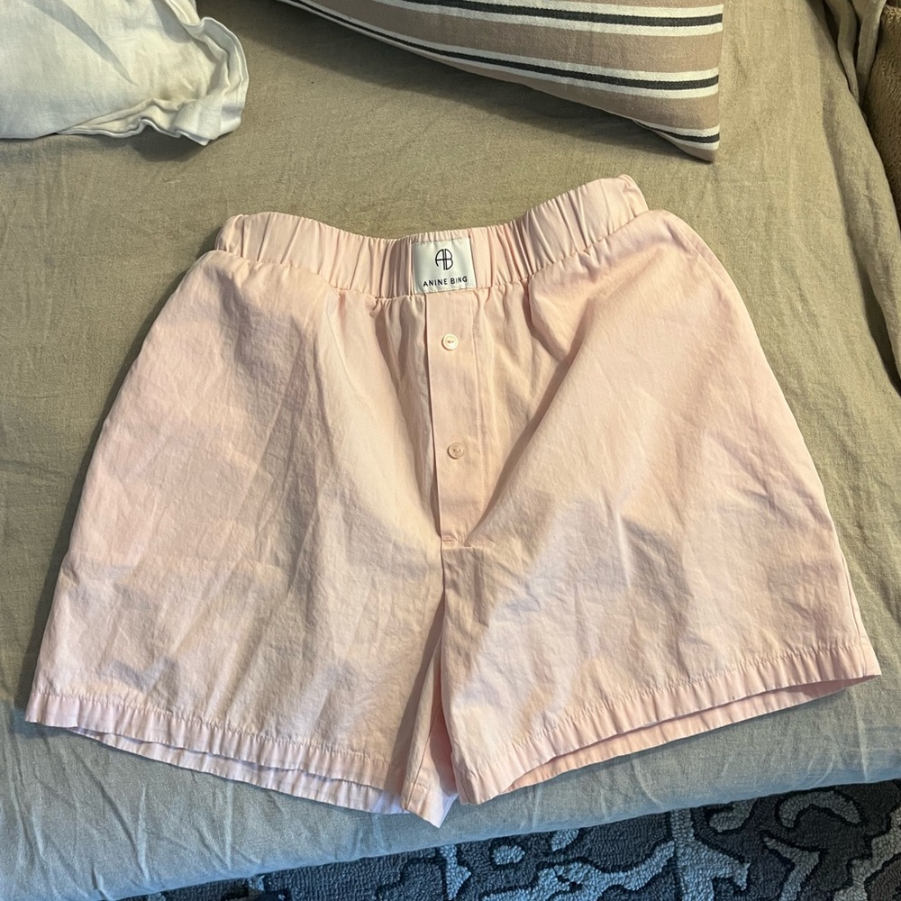 Anine Bing Pink Women's Shorts